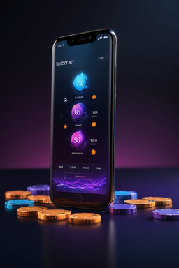 Gangstasino casino app on smartphone